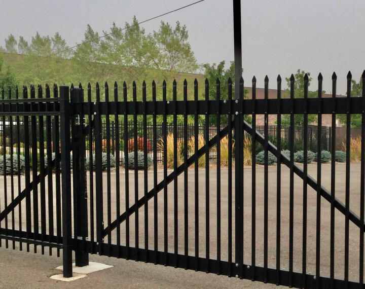 Custom & gates fence installed by Neighborhood Fence