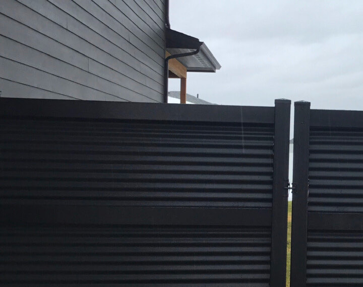 Custom & gates fence by Neighborhood Fence